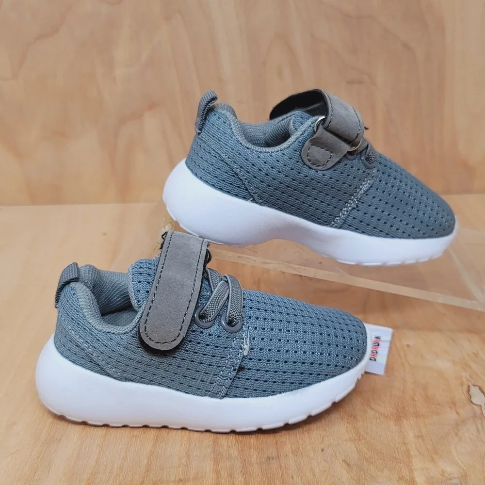 DADAWEN Baby Sneakers Sz 5.5 Breathable Mesh Sneakers‎ EUR 21 Gray